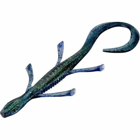 13 FISHING 8 in. Blueberry Yum Lizzy Creature Bait Fishing Lure L8-35
